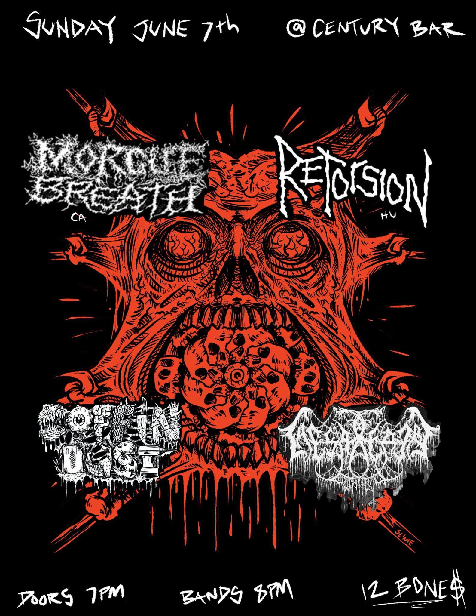 June 7, 2026 show flyer